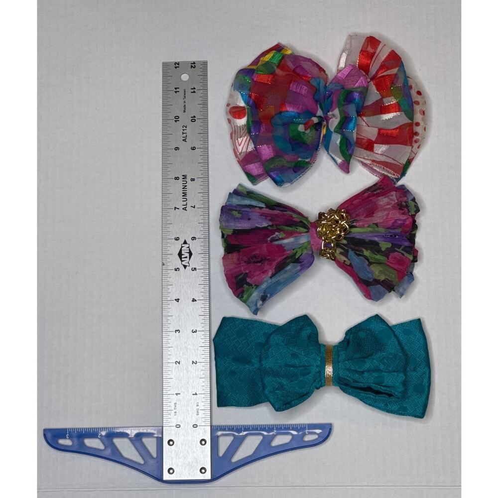 Vintage Kerri Kahn New York Hair accessories & 2 others hand made, bundle of 3 - Picture 11 of 16
